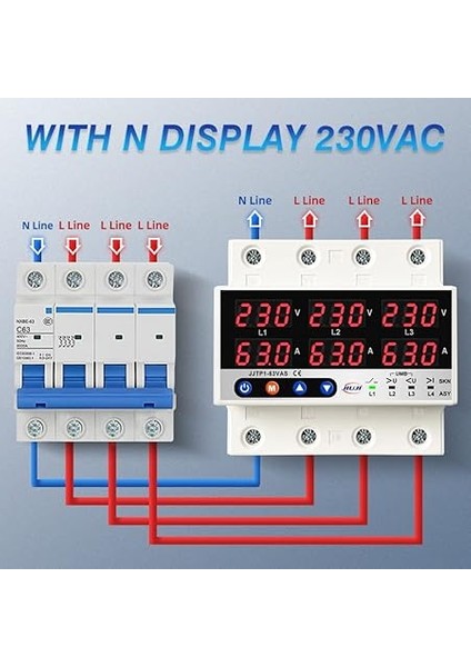 Fazlı Gerilim ve Akım Koruyucu Senkron ve Asenkron Çalışma Modları Otomatik Kapanma ve Otomatik Reset Fonksiyonlu Çoklu Korumalar Tasarlayın modelleri