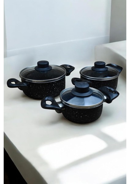 Boy Granit Tencere Takımı/sos, Yemek Isıtma Tencere Seti