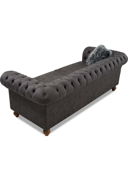 Paradise Chester Ikili Koltuk Antrasit