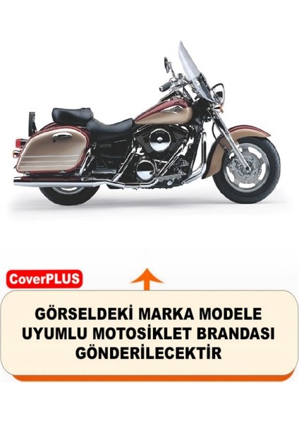 Kawasaki Vn 1500 Branda (Arka Çanta Uyumlu) Motosiket Brandası (Gri Renk) Motor Örtüsü Çadır Su Geçirmez Motosiklet Kılıfı Motor Brandası fiyatları