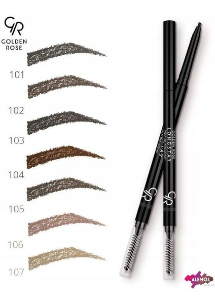 Golden Rose Longstay Precise Browliner Kaş Kalemi No: 102 fiyatları