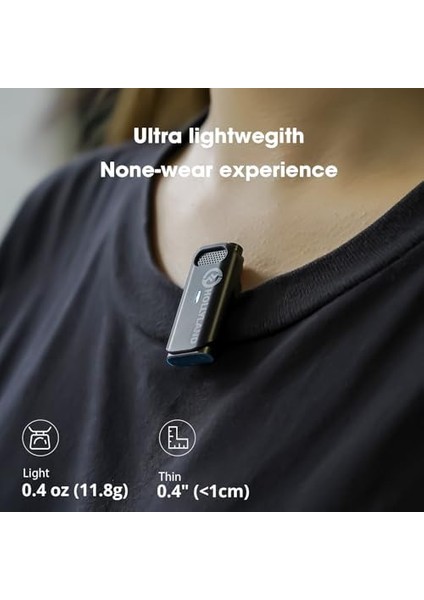 Lark M1 Kablosuz Yaka Mikrofonu, Aktif Gürültü Azaltma, 200 M Menzil, 8 Saat Pil Ömrü, Ultra Mini Taşınabilir, Kablosuz Takmalı Mikrofon, Kamera,, Pc Için (Siyah) fiyatları