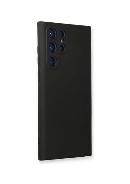 Ggm Aksesuar Galaxy S22 Ultra ile Uyumlu Içi Kadife Kaplı Dışı Mat Yapıya Sahip Kamera Korumalı Lansman Silikon Kılıf Ince Yapılı Tam Koruma Sağlayan Kamera Korumalı Kılıf (Siyah) fiyatları