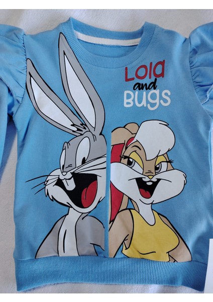 Bugsandlola Baskı Kız Çocuk Takım fırsatları