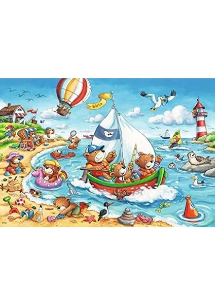 2X24 Parça Yapboz Seaside Holiday fiyatları