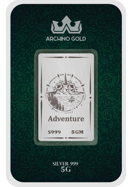 Macera Ruhunu ve Heyecanı Simgeleyen Pusula Temalı Hediyeye Özel 5 Gram 999 Ayar Gümüş KÜLÇESI-714