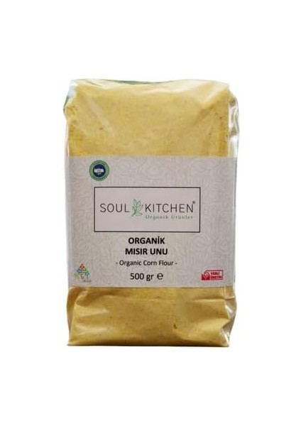 Soul Kıtchen Organik Ürünler Mısır Unu 500GR
