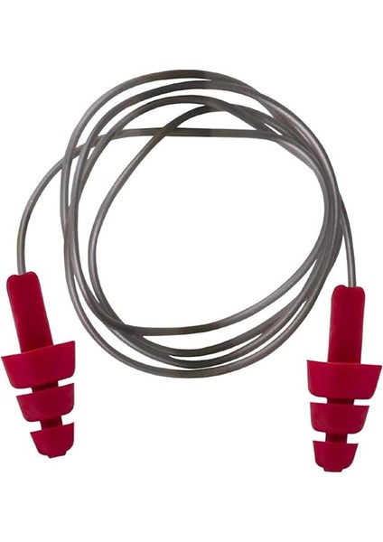 Tıkacı 23 Db Yıkanabilir Ipli Tıkaç Tpe Gürültü Ses Önleyici Yüzme Su Kaçma Kulak Koruyucu