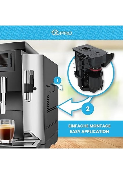 Siemens Eq9 S300 I S500 I S700 I S900 I 11010422 11043543 Kahve Makinesi Için Bira Ünitesi Tam Otomatik Kahve Makinesi Siyah 79L modelleri