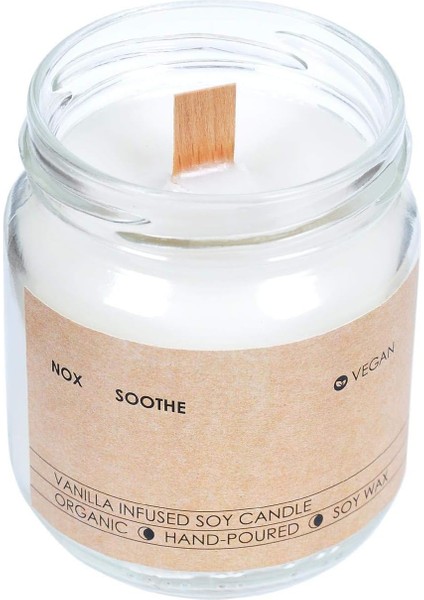 Portakal Kokulu Kavanoz Mum 200 gr