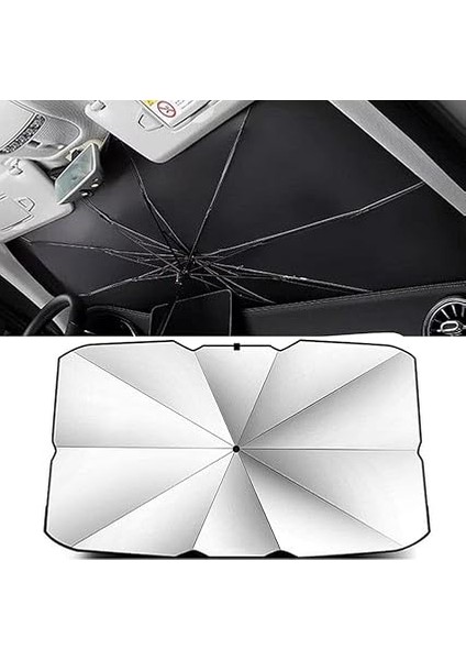 145 cm Uv Korumalı Araç Içi Ön Cam Araba Güneşliği indirimleri