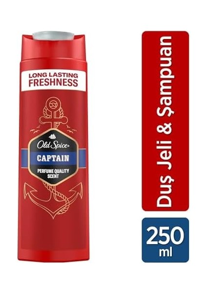 Old Spice Captain Erkek Duş Jeli ve Şampuan 250 ml fiyatları