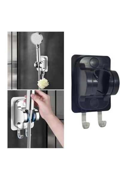 Duş Başlığı Tutucu Yapışkanlı Ayarlanabilir El Duş Tutacağı Delme Yok Duvara Monte Suya Dayanıklı Duş Askısı Güçlü Tutuş modelleri