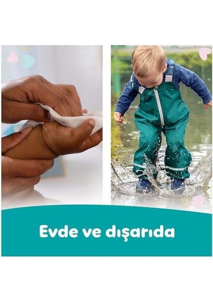 Pampers Sensitive Islak Bebek Mendili, 3 Paket, 156 Islak Mendil fiyatları
