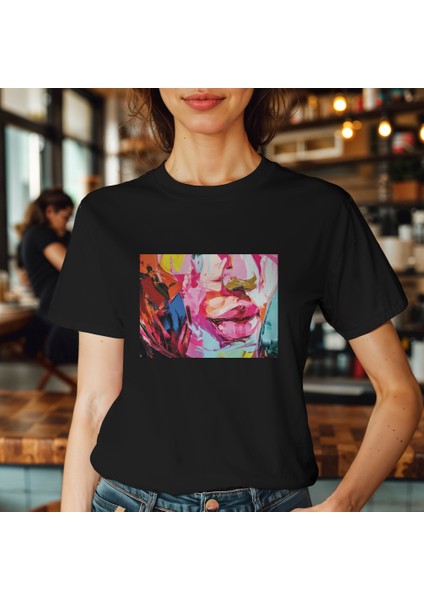 Lips Tişört - Siyah fiyatları