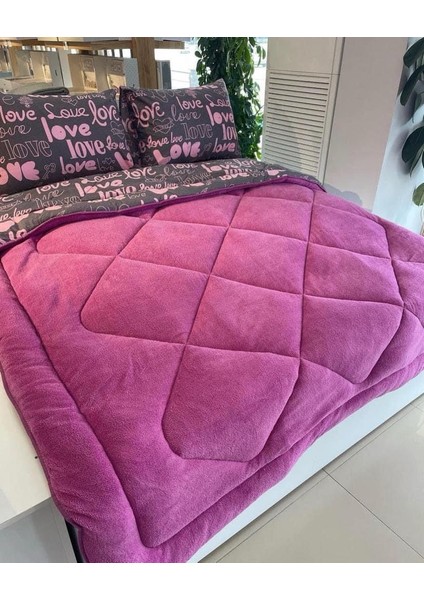 Welsoft Pamuklu Yastık Kılıflı Çift Kişilik Yorgan fiyatları