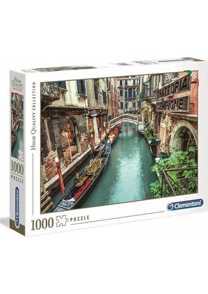 - 1000 Parça Yetişkin Puzzle - Venice Canal