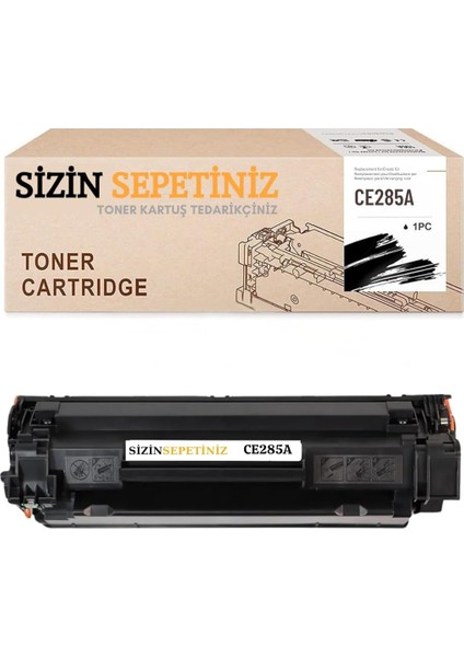 Hp Laserjet Uyumlu CE285A P1100/P1102/P1102W/P1104/M1132 2000 Sayfa Kapasiteli Muadil Toner