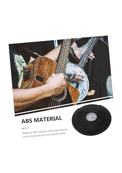 Gitar Nemlendirici Nemlendiriciler Halk Gitarı Nem Ölçer Deliği Nemlendirici Gitar Akustik Gitarlar Için Nemlendirici Gitar Deliği Kapağı Siyah Karın Kası indirimleri