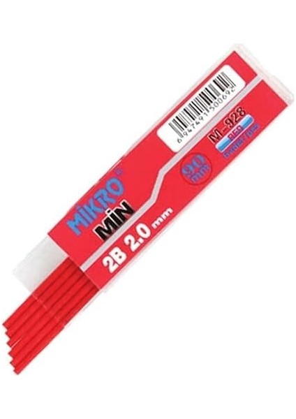 Ucu 2.0mm 2b Mikro 2b Kalem Ucu 2mm Kırmızı 3 Adet fiyatları