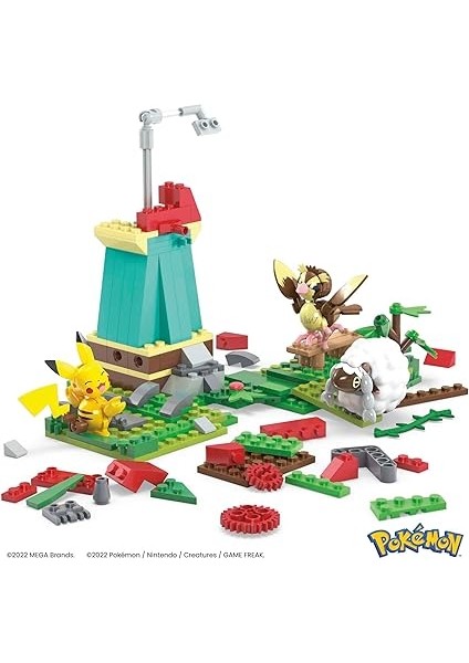 Bloks Pokémon Yel Değirmeni Kasabası Seti, Çok Renkli fırsatları