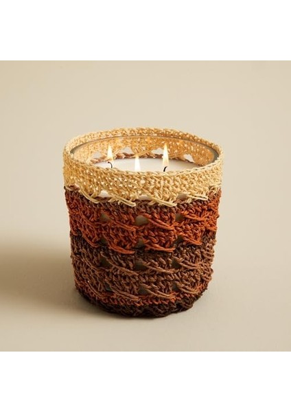 Tığ Işi Kokulu Mum 12X13 cm fiyatları