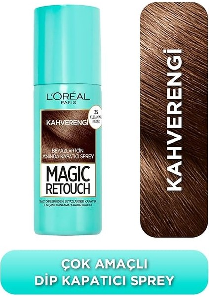 Parıs Magic Retouch Beyaz Dipleri Kapatıcı Sprey 75 ml - Kahverengi fiyatları