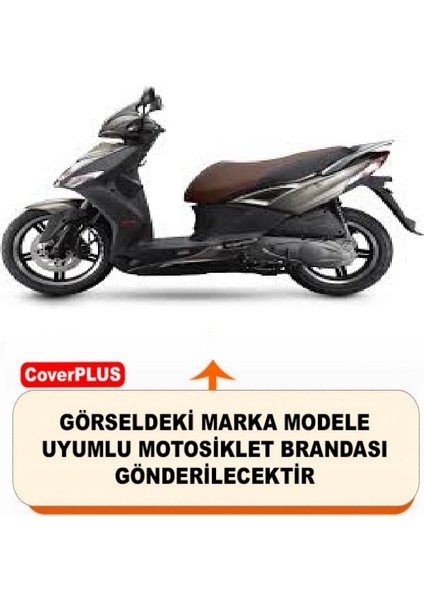 Kymco Agility City 125 Branda Motosiket Brandası (Siyah Renk) Motor Örtüsü Çadır Su Geçirmez Motosiklet Kılıfı Motor Brandası fiyatları