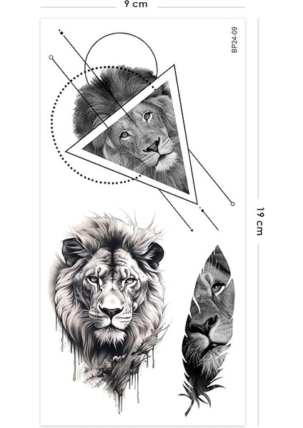 Aslan Dövmesi Unisex Tattoo fiyatları