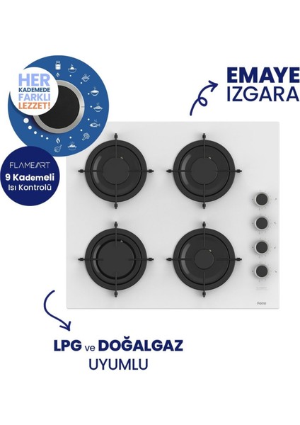 Silenart Rose Ultra Sessiz Beyaz Ankastre Set ( D081 -Sa + CS206 -Fa + QBL62CB ) fırsatları