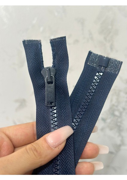 Lacivert Dişli Fermuar 55X3 cm