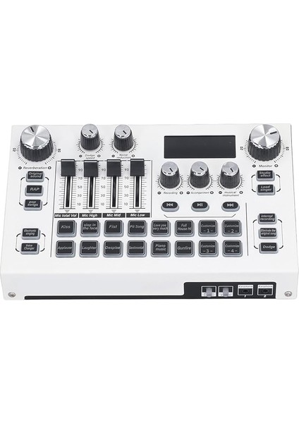 Mikser, Profesyonel Ses Mikseri Kayıt Için Canlı Gösteri Için Ayarlanabilir Kompakt Bas Metal Kılıf