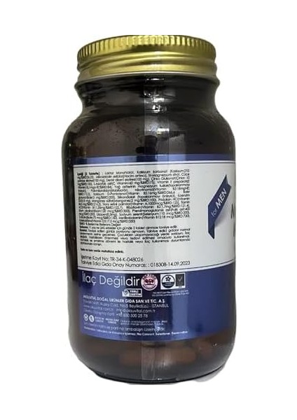 Shiffa Home Multivitamin Erkek 1260 Mg 60 Tablet | Cüce Palmiye ve Demir Dikeni Ekstreli | Günlük Vitamin & Mineral Desteği | Enerji, Bağışıklık, Kas ve Prostat Sağlığı Için modelleri