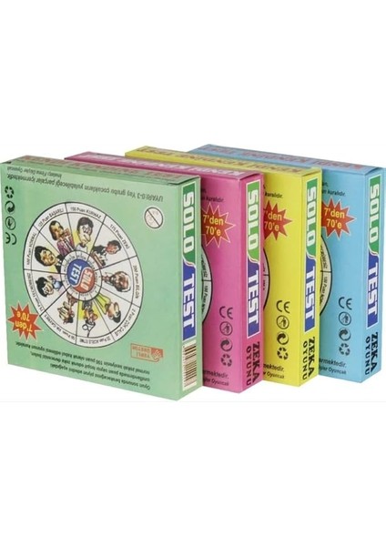 Test Zeka Oyunu 1 Adet