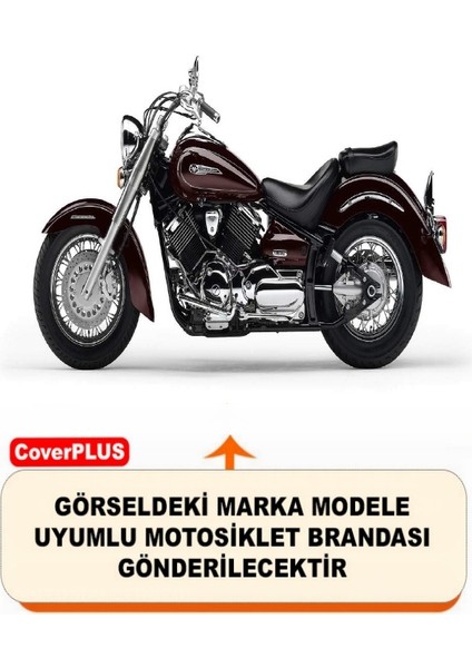 Yamaha Xvs 1100 Drag Star Branda Motosiket Brandası (Gri Renk) Motor Örtüsü Çadır Su Geçirmez Motosiklet Kılıfı Motor Brandası fiyatları