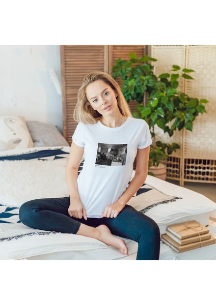 Keith Richards Montauk New York 1975 Tişört - Beyaz fiyatları