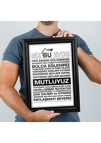 Özel Dekoratif Ev Hediyesi Baskılı Çerçeve fiyatları