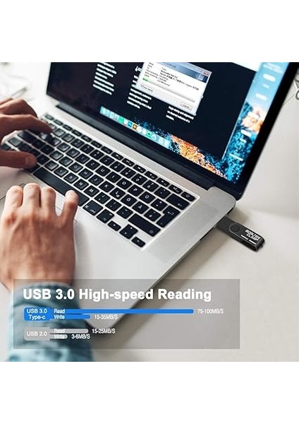 Clamp Tip C USB Bellek 256 Gb, 2'si 1 Arada Otg Bellek USB 3.0 Çift Bağlantı USB C Flash Sürücü, Android Akıllı Telefonlar, Samsung S10/S9/S8, Huawei, Tabletler ve Bilgisayarlar Için (Siyah) fırsatları