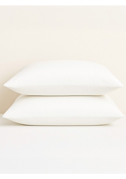 | Purecomfort | Doğal Pamuk 2'li Yastık Kılıfı Seti | Beyaz modelleri