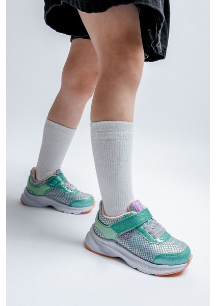 Kız Çocuk Yeşil Spor Ayakkabı