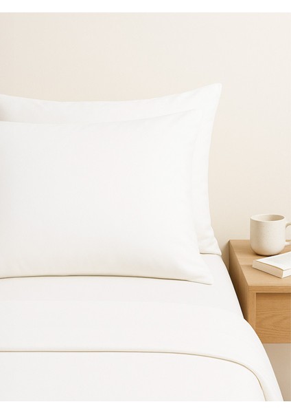 | Purecomfort | Doğal Pamuk 2'li Yastık Kılıfı Seti | Beyaz fiyatları