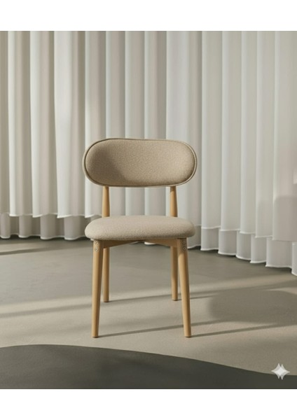 Ahşap Sandalye Bohem Tarz (De monte)Gürgen ağacı kalitesi ile Natürel Boyalı Puffy Kumaş ve de monte özelliği kurulum kolaylığı rahat oturum ve konforu bir arada fiyatları