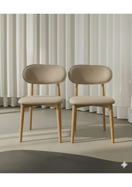 Ahşap Sandalye Bohem Tarz (De monte)Gürgen ağacı kalitesi ile Natürel Boyalı Puffy Kumaş ve de monte özelliği kurulum kolaylığı rahat oturum ve konforu bir arada modelleri