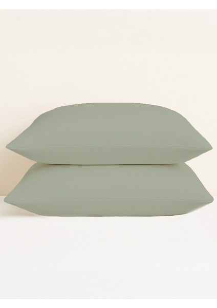 | Purecomfort | Doğal Pamuk 2'li Yastık Kılıfı Seti | Çağla Yeşili modelleri
