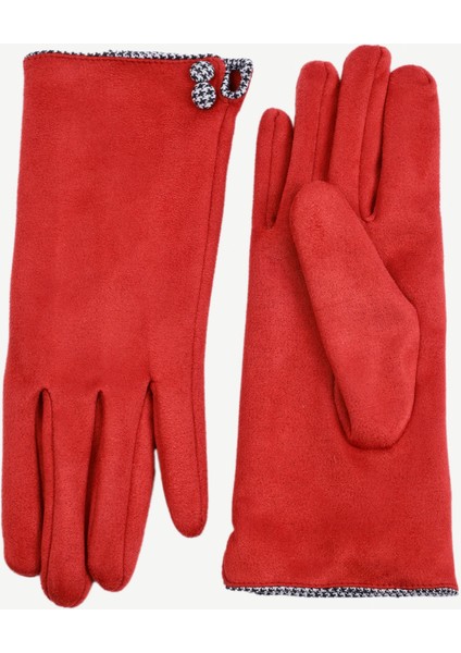 Düğme Detaylı Ağzı Biyeli Eldiven fiyatları