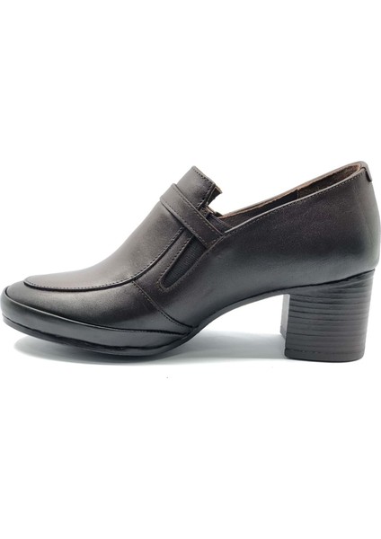 Bexus Hakiki Deri Comfort Ortopedik Kadın Topuklu Ayakkabı fırsatları