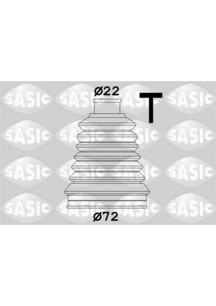 SSC-2933123 - Aks Körüğu Dış 106 Ym Saxo 1.5d 74×24 Pvc