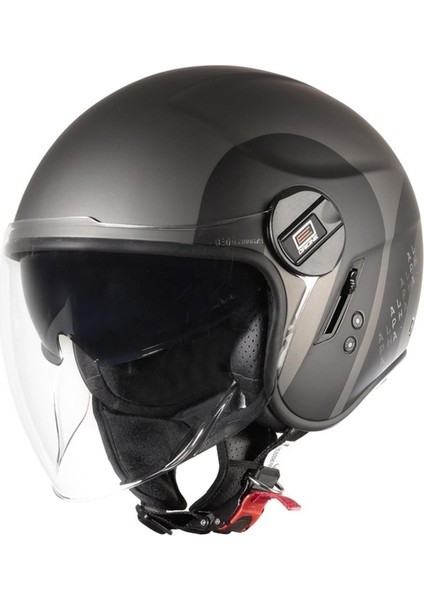 Alpha Track Titanyum Açık Kask