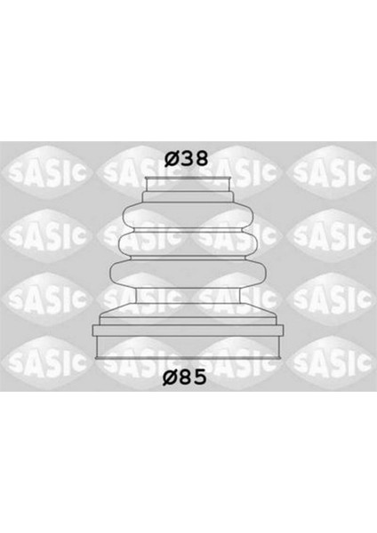 SSC-2873803 - Aks Körüğu Iç 605 Xm 86×40