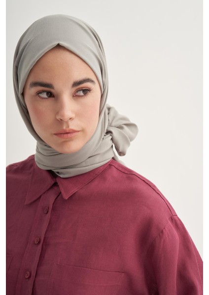 Organik Kırışık Şal Açık Gri fiyatları